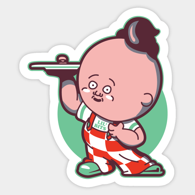 Bob's Lil' Bits Sticker by dann